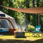 stay cool while camping