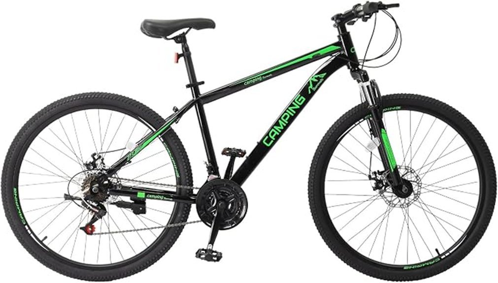 suspension mountain bike features