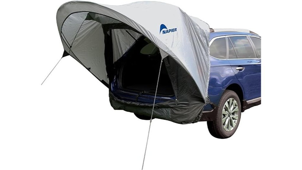 suv tailgate camping tent