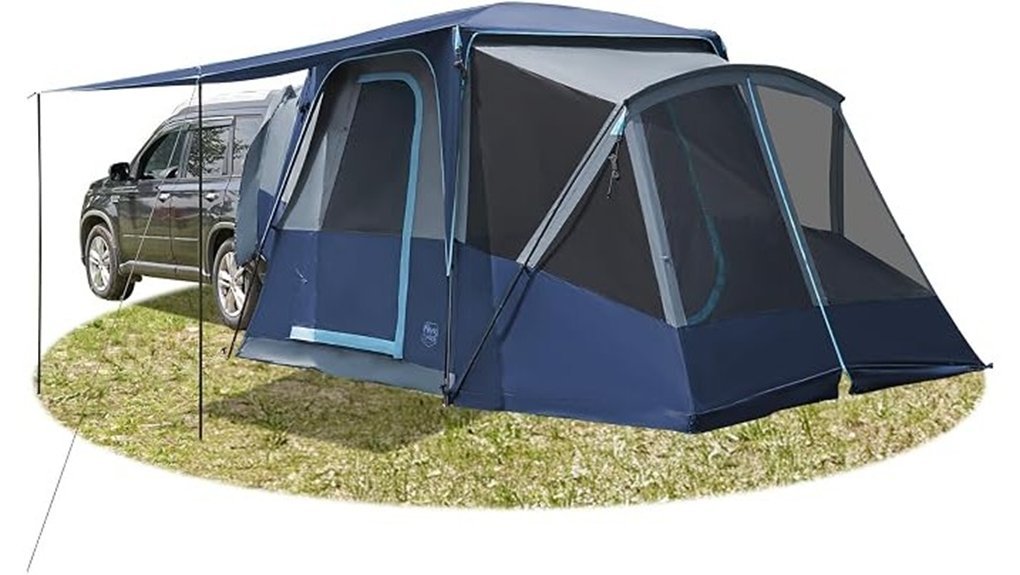 suv tent with porch