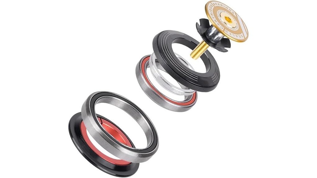 tapered tube bicycle headset
