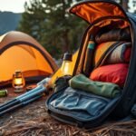 tent camping packing tips