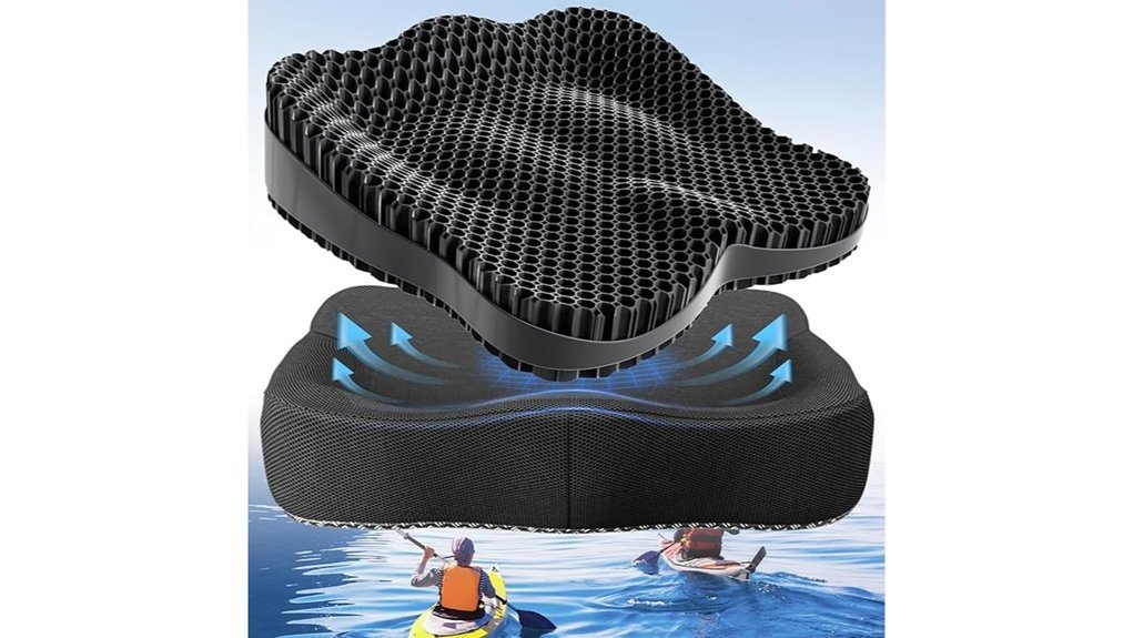 thick waterproof kayak cushion