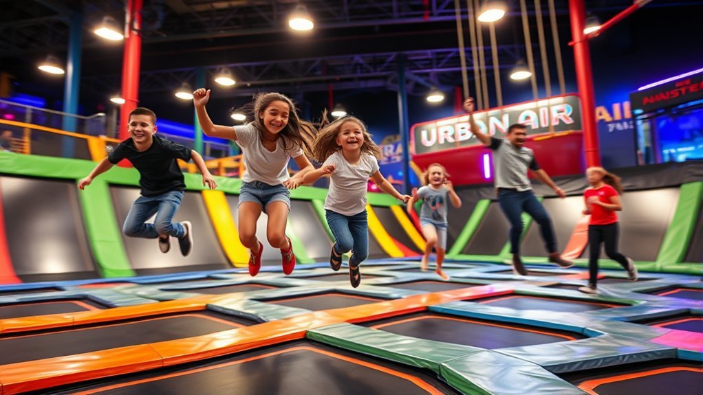 thrilling indoor adventure park