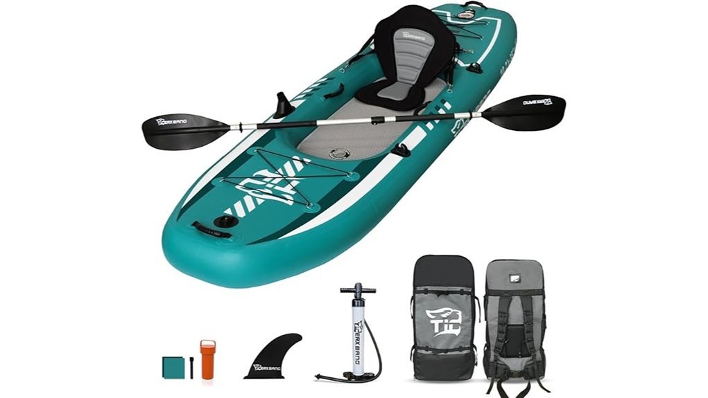 tigerxbang inflatable kayak set