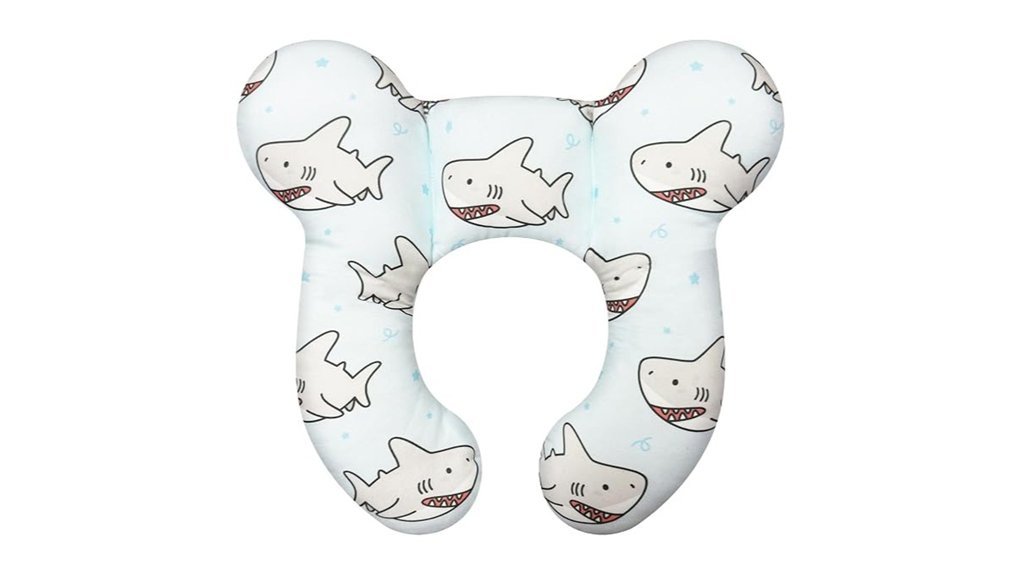 toddler travel shark pillow