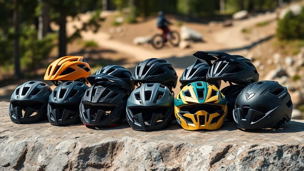 top all mountain bike helmets