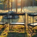top camping bunk cots