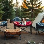 top camping dog cots