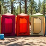 top camping shower tents