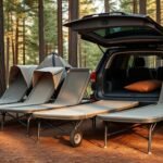 top car camping cots