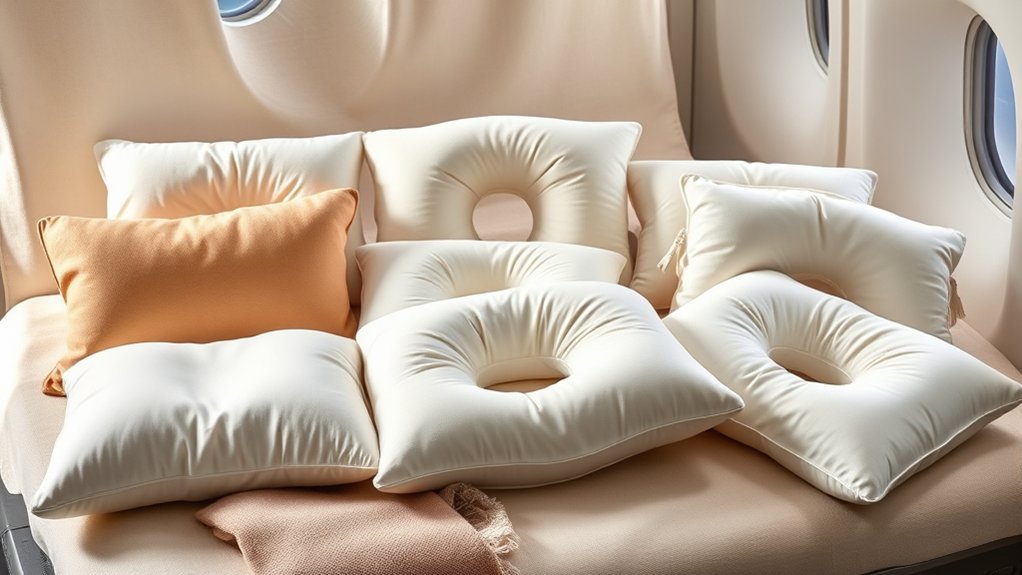 top feather travel pillows