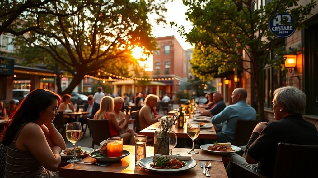 top outdoor dining spots
