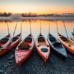 top sit in fishing kayaks