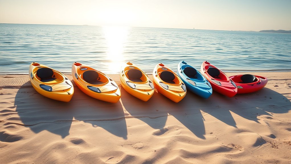 top small sit on kayaks