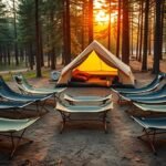 top tent camping cots