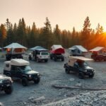 top truck camping tents