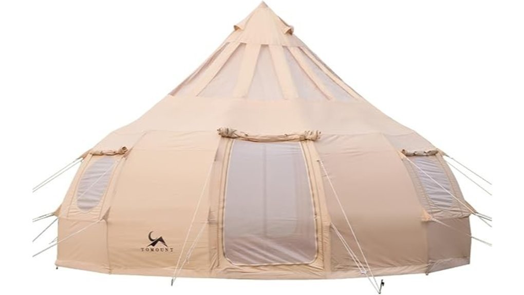 transparent roof bell tent