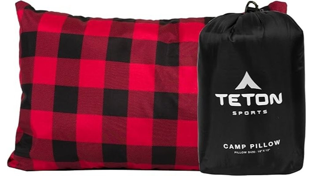 travel and camping pillow