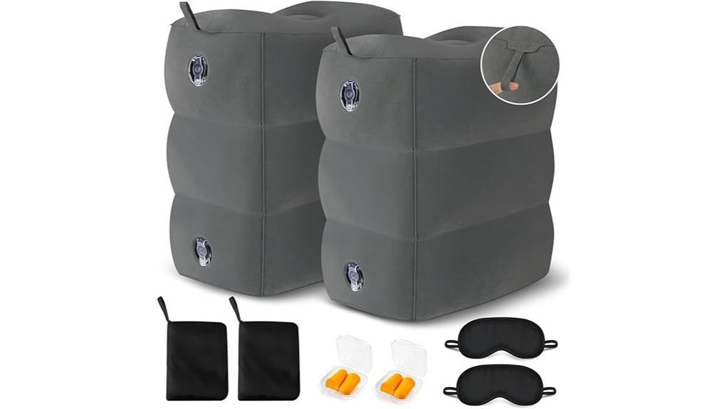 travel comfort foot pillows