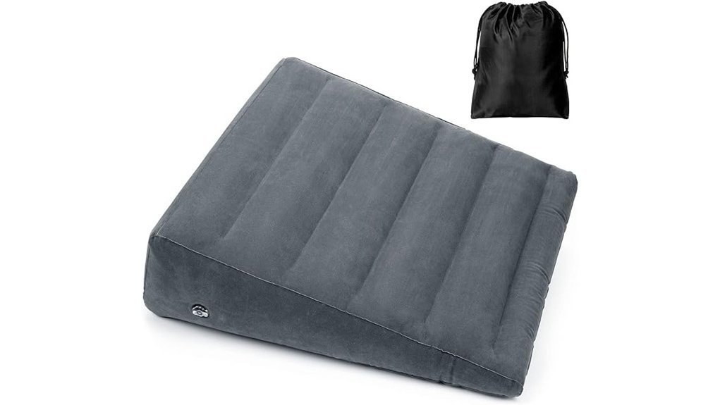 travel friendly inflatable pillow
