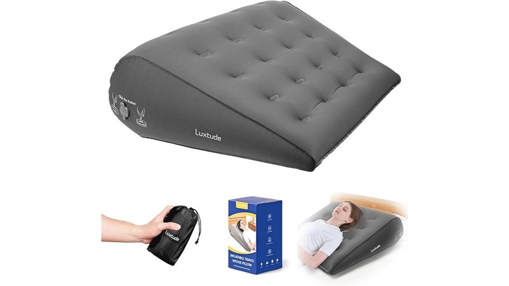 travel friendly inflatable support