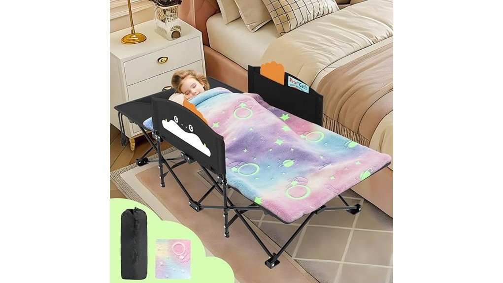 travel friendly toddler cot