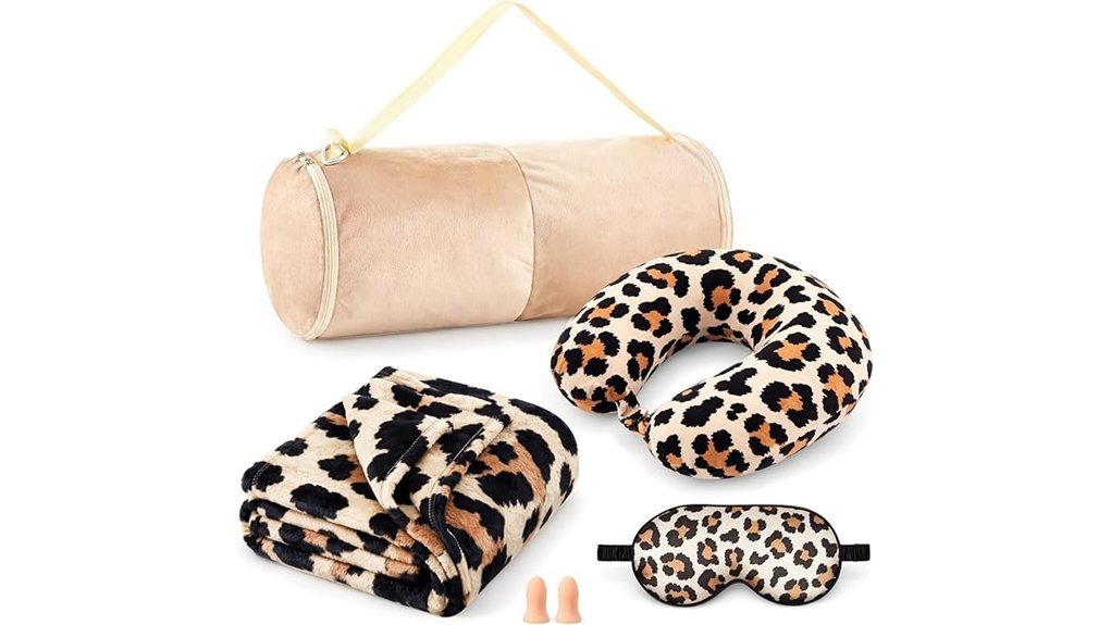 travel pillow blanket set