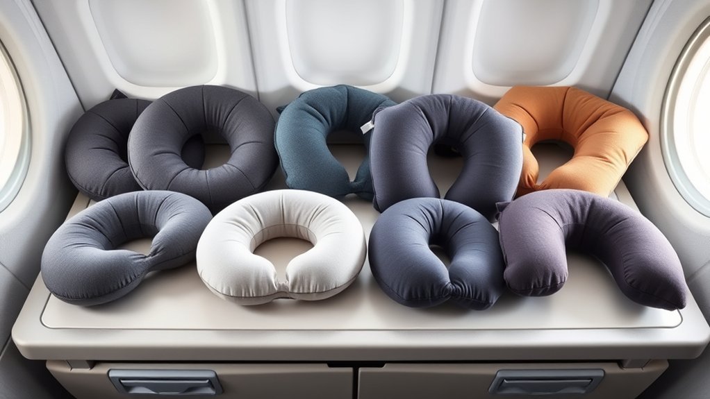 travel pillows for aisle