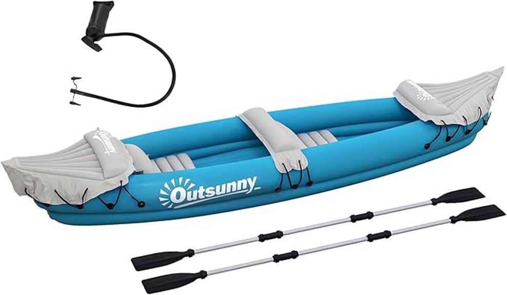 two person inflatable kayak