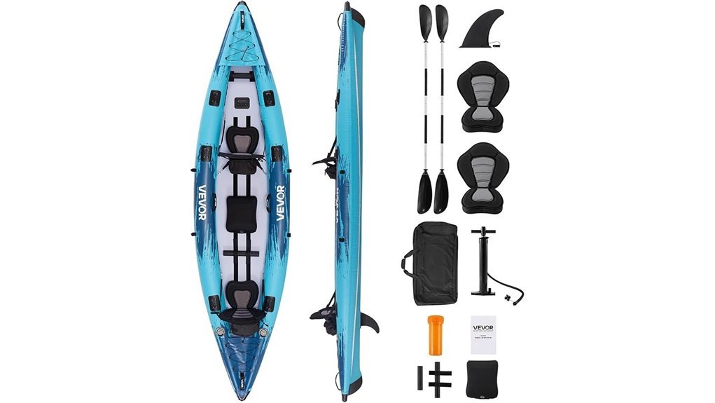 two person inflatable kayak