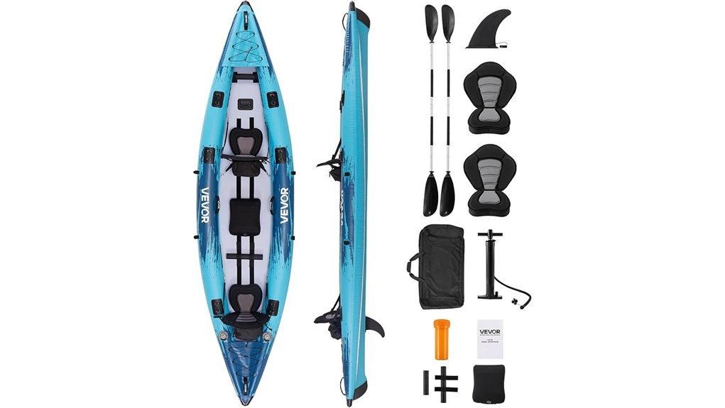 two person inflatable kayak