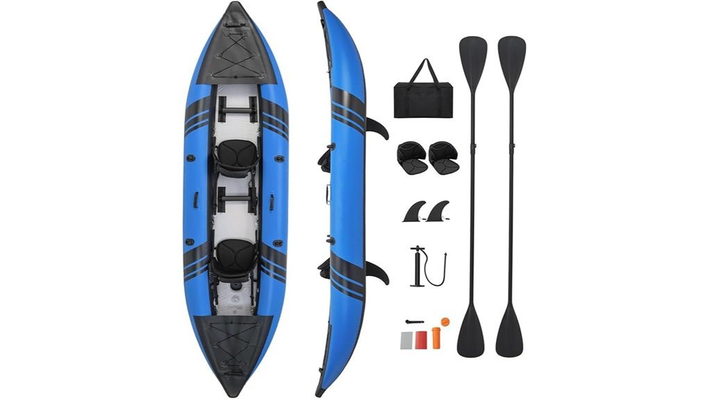 two person inflatable kayak