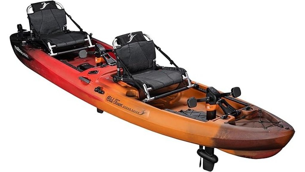 two person pedal kayak