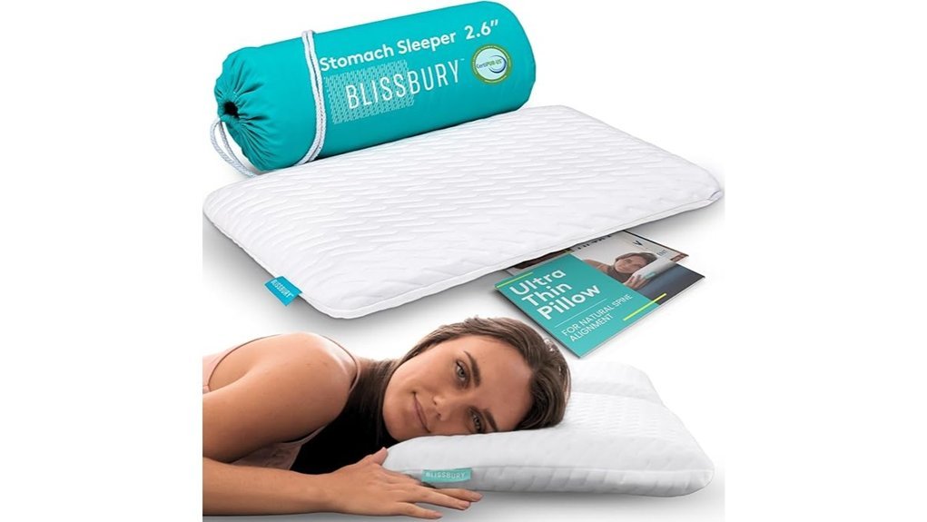 ultra thin stomach pillow