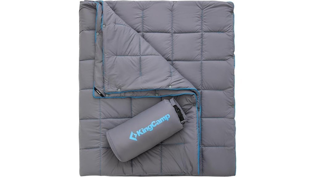 ultralight camping blanket design