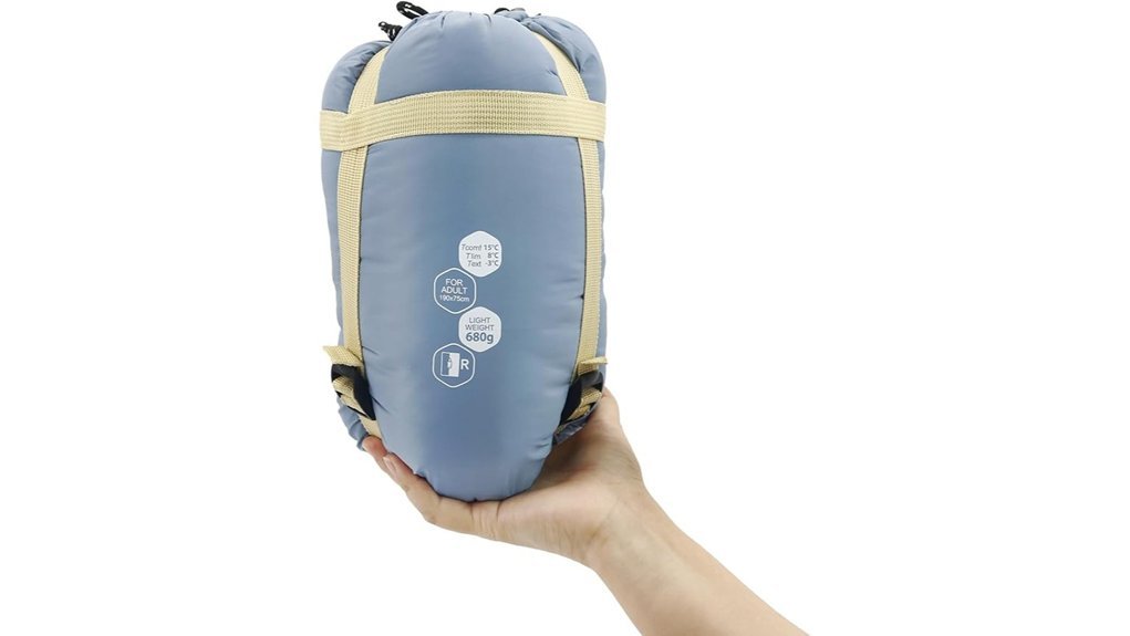 ultralight sleeping bag comfort