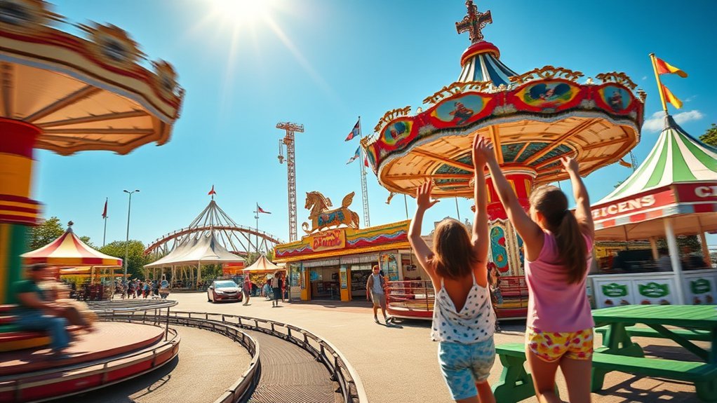 unforgettable day at amusement parks