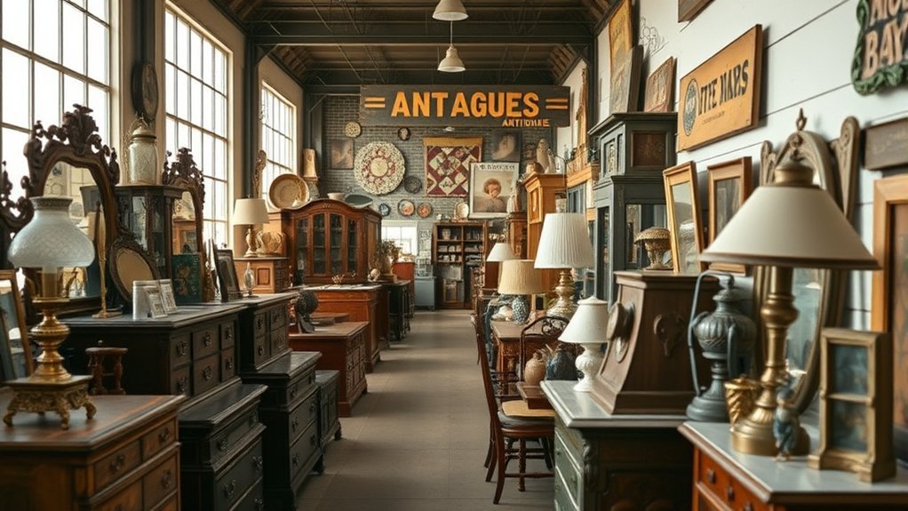 unique antiques and decor