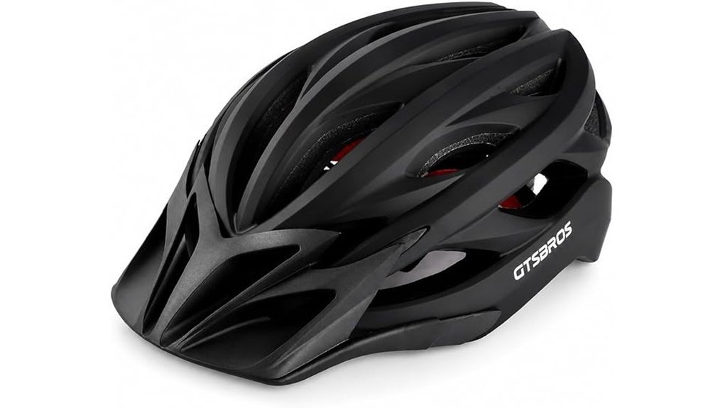 unisex visor bike helmet