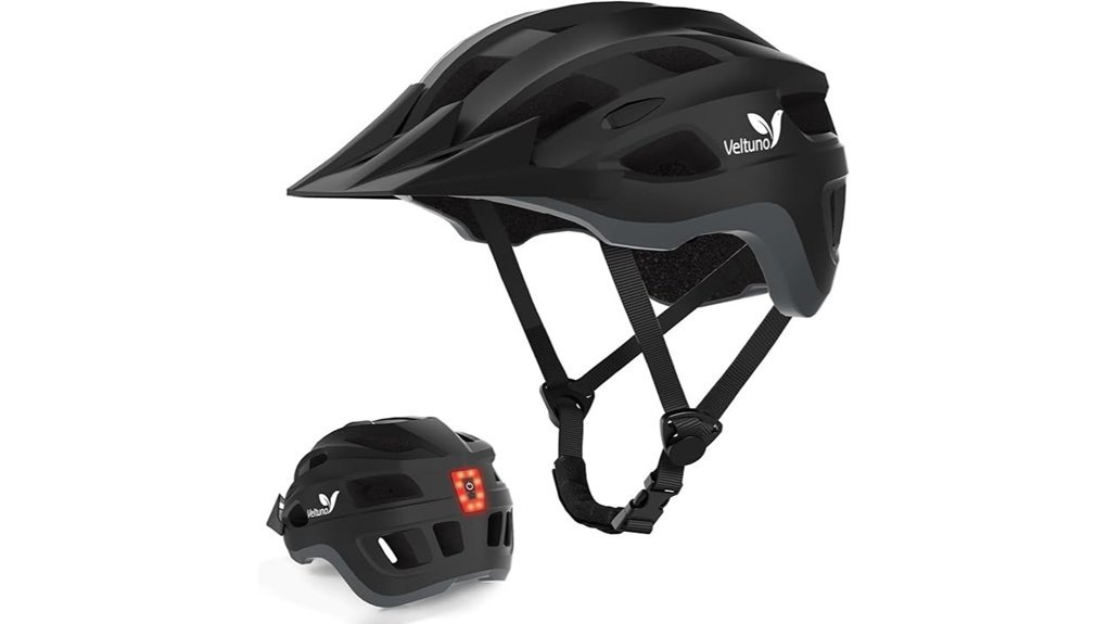 usb rechargeable bike helmet