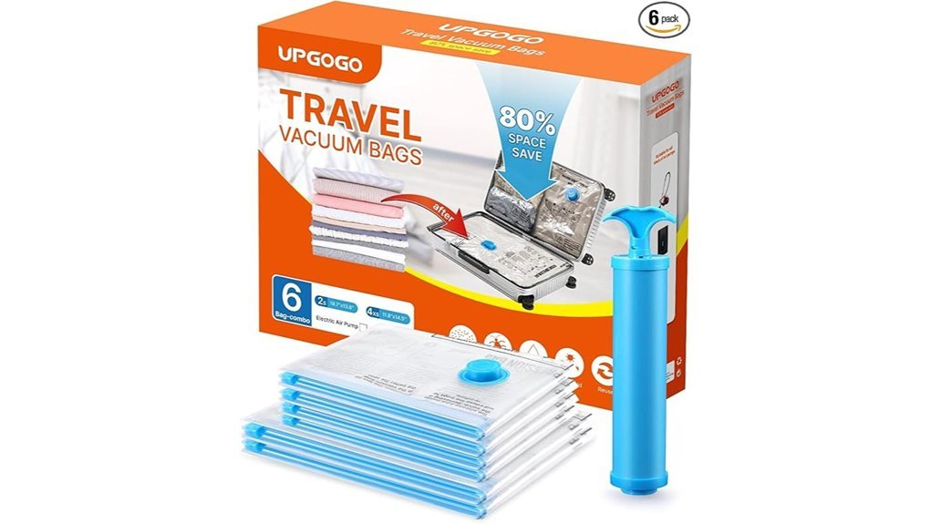 vacuum travel bag set
