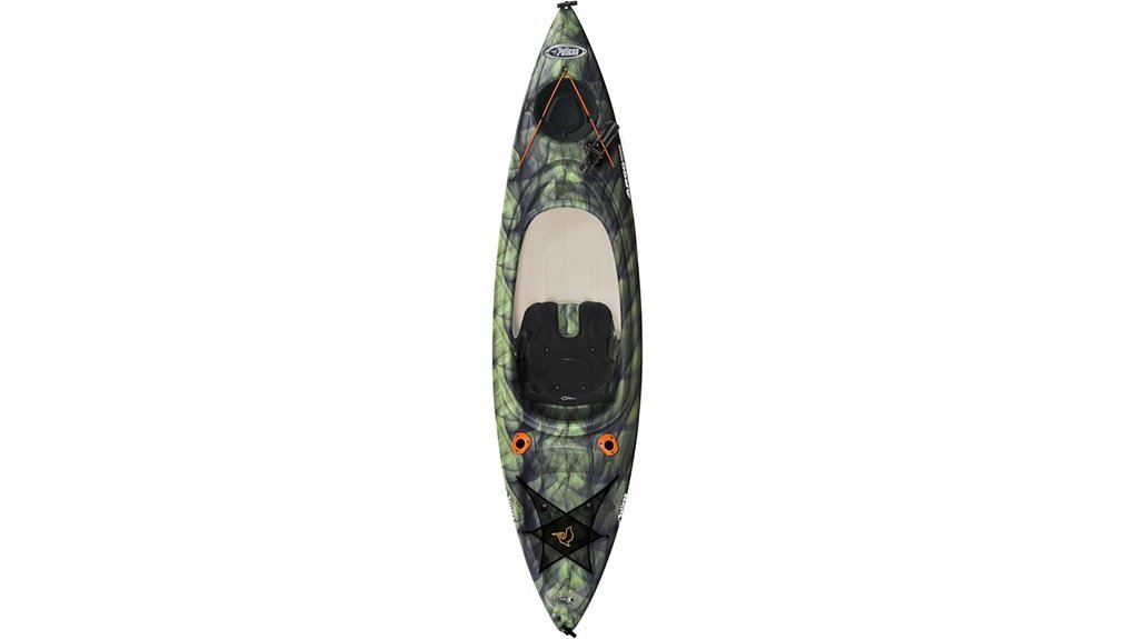 versatile black lime kayak