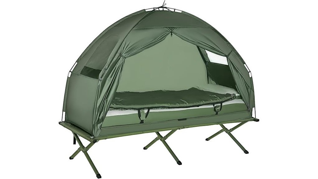 versatile camping tent cot