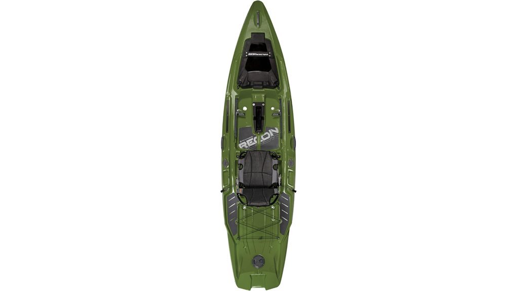 versatile fishing kayak design