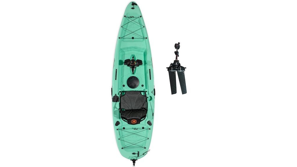 versatile fishing kayak design