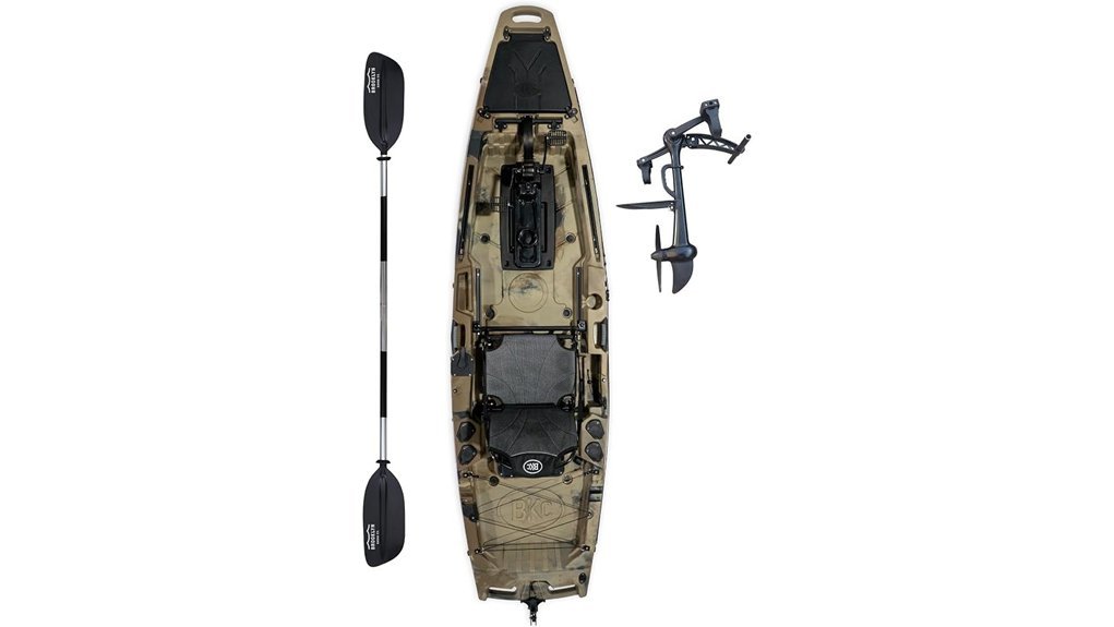 versatile fishing kayak model