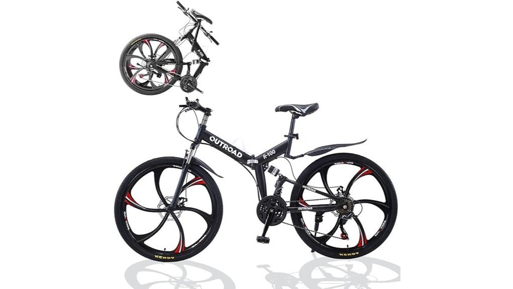 versatile folding mountain bike