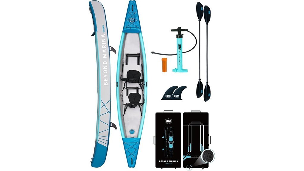 versatile inflatable kayak design