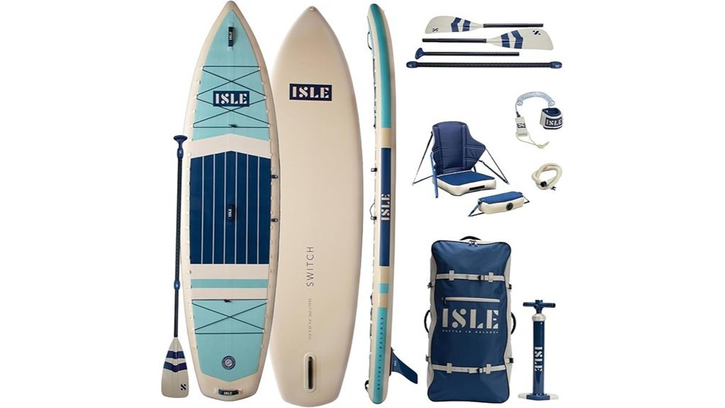 versatile kayak and paddleboard bundle
